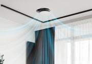 This is air purification called 'Aero Vent' for home. This product has function of Ventilation and Purification. It doesn't need to use electricity. You can just put on the celling.